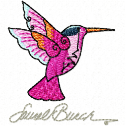 Hummingbirds Embroidery Design 11 Hummingbirds Embroidery Design 11